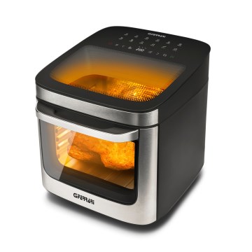 G3Ferrari G1021900 - Karšto oro gruzdintuvė FRIGGISANO 1800W/230V 13 l nerūdijančio plieno/juoda