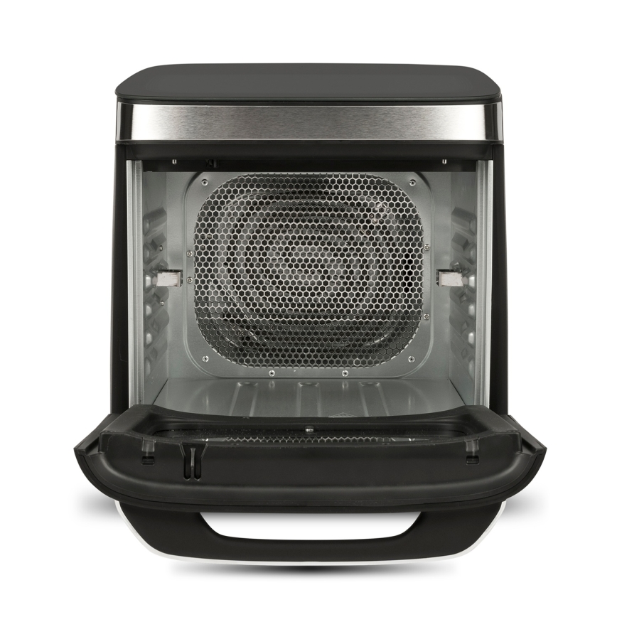 G3Ferrari G1021900 - Karšto oro gruzdintuvė FRIGGISANO 1800W/230V 13 l nerūdijančio plieno/juoda
