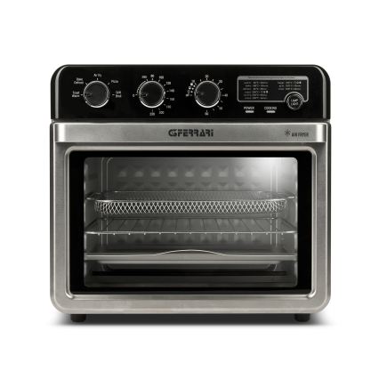 G3Ferrari G1022100 - Karšto oro krosnelė su oro gruzdintuvu 2000 W/230 V, 32 l, nerūdijančio plieno