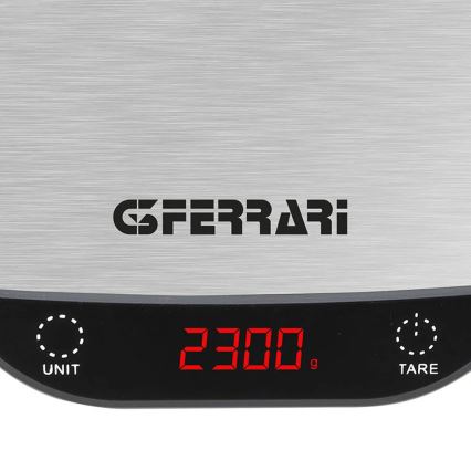G3Ferrari G2009600 - Virtuvinė svarstyklė PATTY 2xAAA nerūdijančio plieno