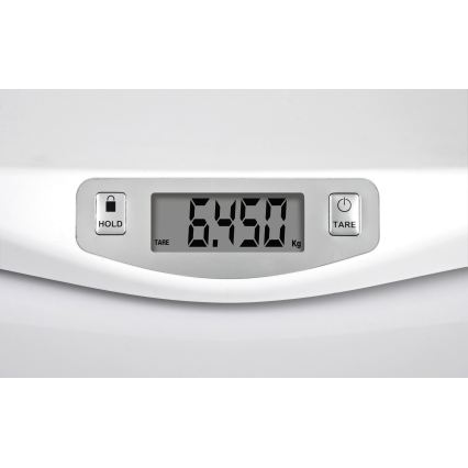 G3Ferrari G30021 - Vaikiška skaitmeninė svarstyklė 20 kg 1xCR2032 balta