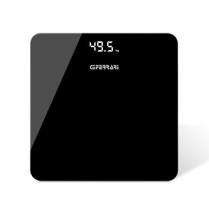 G3Ferrari G3005800 - Skaitmeninė asmeninė svarstyklė 3xAAA juoda