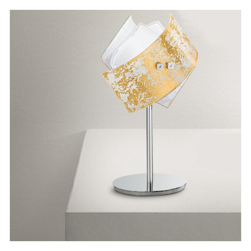 Gea Luce CAMILLA L P oro - Stalinis šviestuvas CAMILLA 1xE14/42W/230V auksas