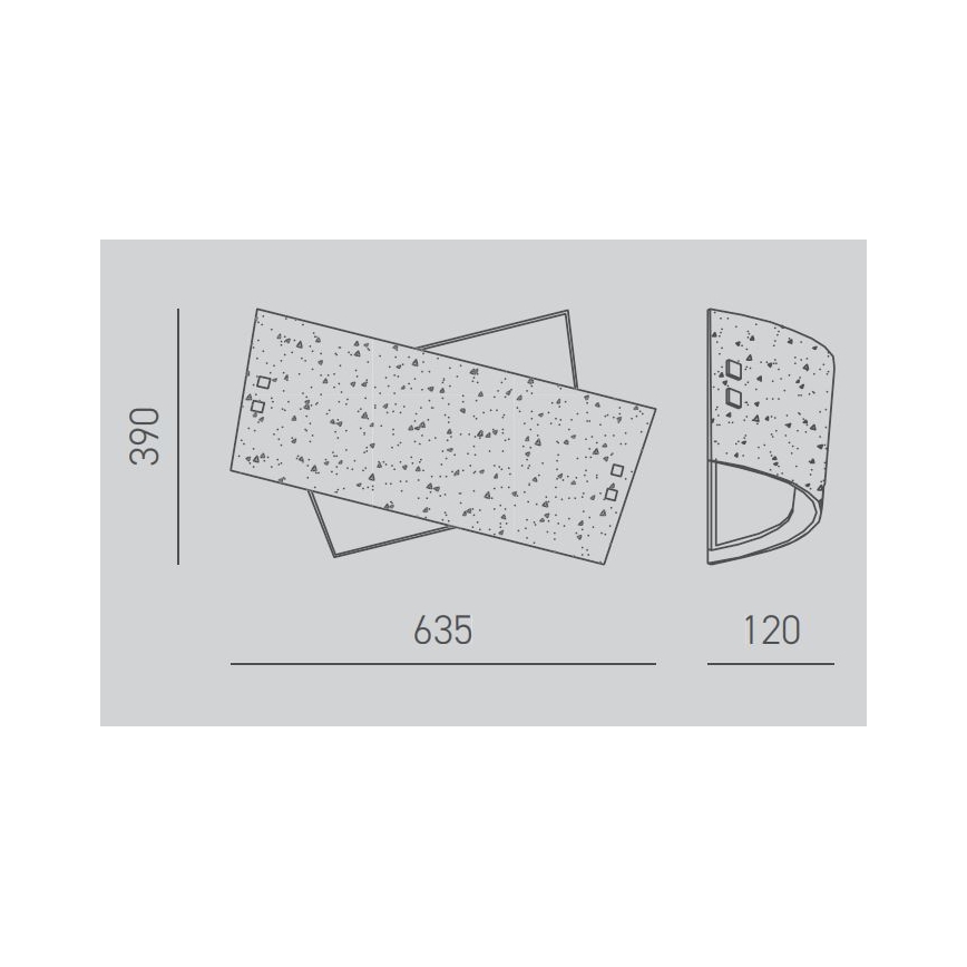 Gea Luce CAMILLA P M arg - Lubinis šviestuvas CAMILLA 2xE27/70W/230V 63,5 cm sidabras