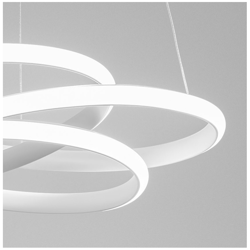 Gea Luce DIVA S G BIANCO - LED Reguliuojamas pakabinamas sietynas DIVA LED/44W/230V balta