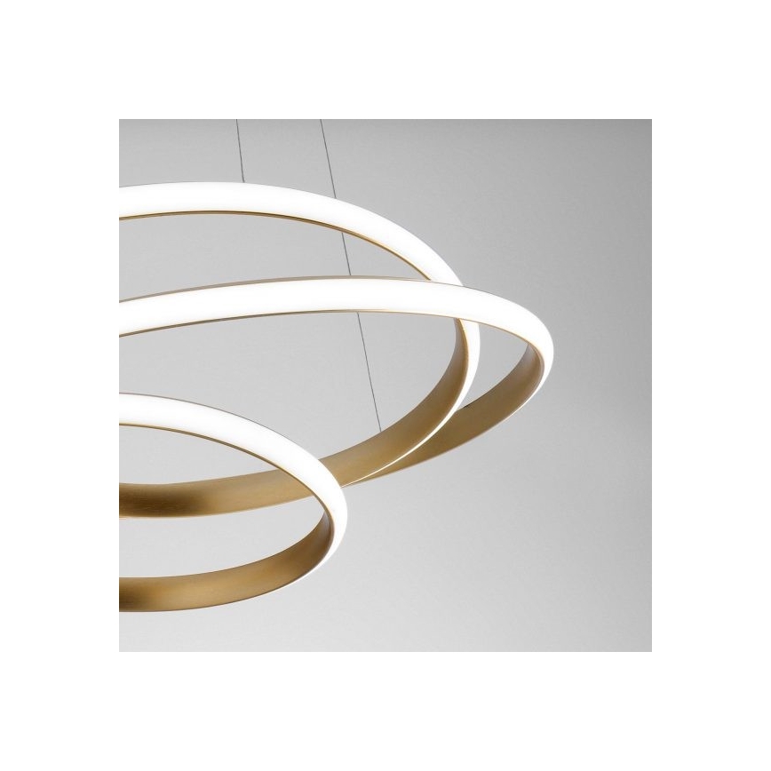 Gea Luce DIVA S P ORO - LED Reguliuojamas pakabinamas sietynas DIVA LED/43W/230V auksas