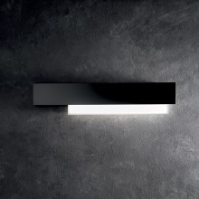 Gea Luce DOHA A G N - LED sieninis šviestuvas DOHA LED/25W/230V 70 cm juoda