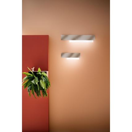 Gea Luce DOHA A P A - LED sieninis šviestuvas DOHA LED/15W/230V 40 cm blizgus chromas