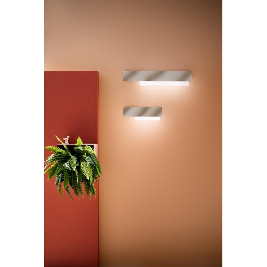 Gea Luce DOHA A P A - LED sieninis šviestuvas DOHA LED/15W/230V 40 cm blizgus chromas