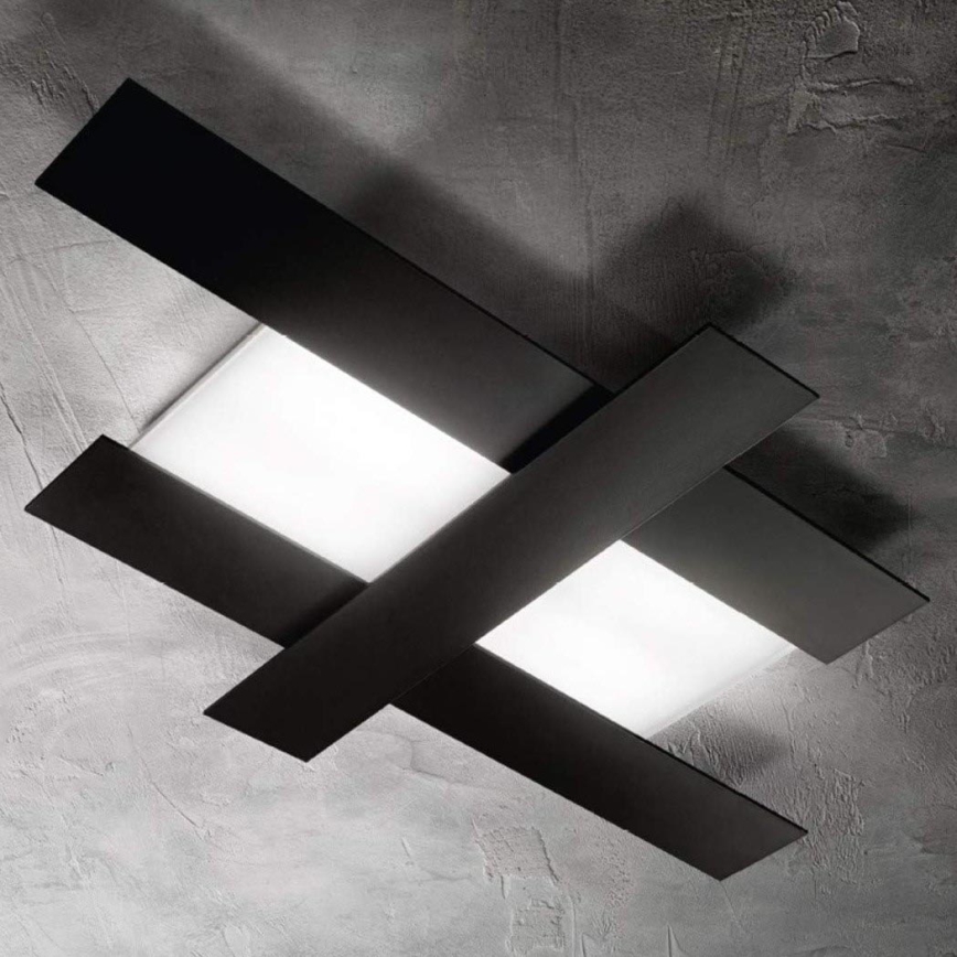 Gea Luce DOHA P P N - LED lubinis šviestuvas DOHA LED/30W/230V 65,5 cm juoda