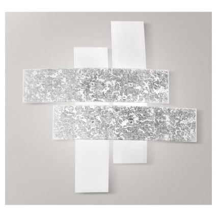 Gea Luce LARA P G arg - Lubinis šviestuvas LARA 4xE27/52W/230V 91 cm sidabras
