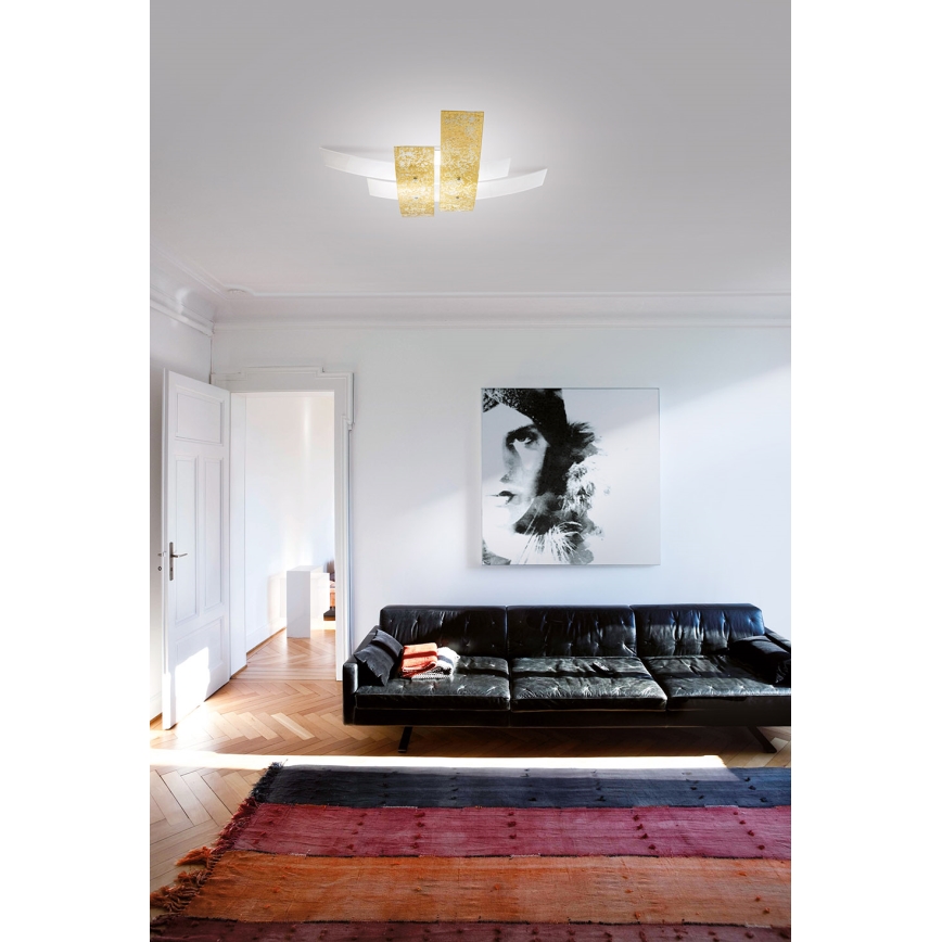 Gea Luce LARA P G oro - Lubinis šviestuvas LARA 4xE27/52W/230V 91 cm auksas
