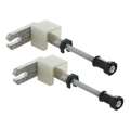 Geberit 111.815.00.1 - Duofix tvirtinimo prie sienos rinkinys, 2 vnt.