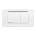 Geberit 115.899.KJ.1 - Nuleidimo mygtukas Twinline30 34x18,5 cm balta/blizgus chromas