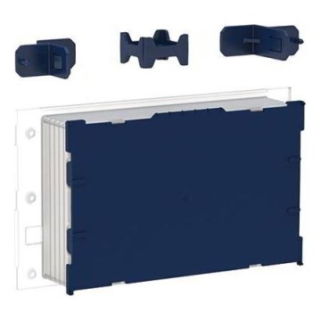 Geberit 243.168.00.1 - Montavimo rinkinys Sigma60 mygtukui, skirtas Sigma 12 cm nuleidimo bakeliui