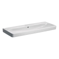 Geberit 500.225.01.1 - Pakabinamas dvigubas praustuvas Smyle Square 120x48 cm keramika/balta