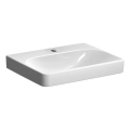 Geberit 501.732.00.1 - Pakabinamas praustuvas Smyle Square 60x48 cm keraminis/baltas