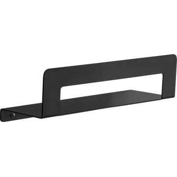 Gedy - lentyna su rankšluosčių laikikliu CLEO 30 cm matinė juoda