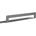 Gedy - Lentynėlė su rankšluosčių laikikliu CLEO 50 cm metalinė pilka