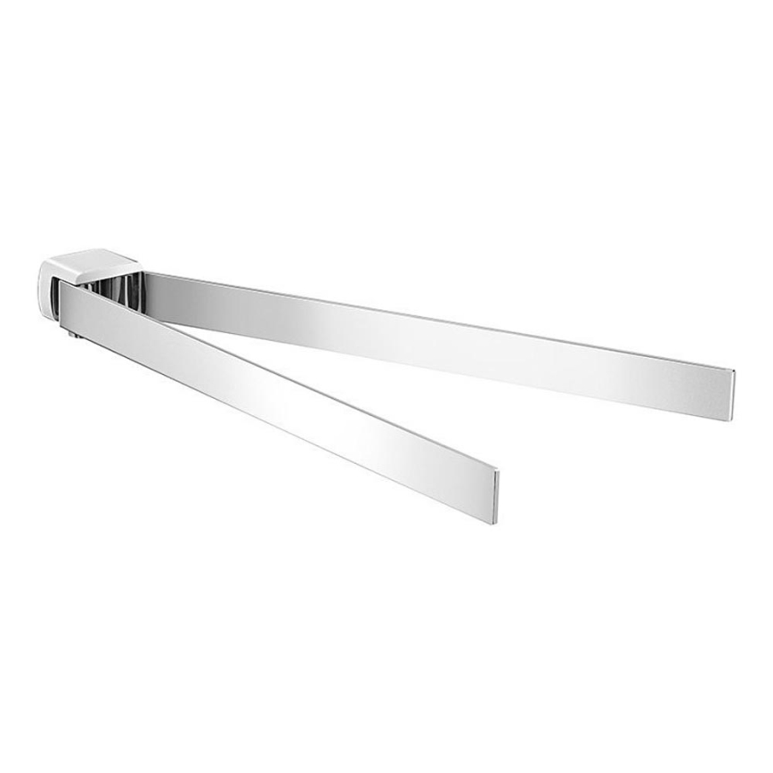 Gedy - Siena besisukantis rankšluostis laikiklis PIRENEI 36 cm blizgus chromas