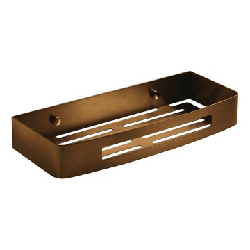 Gedy - Sieninė dušo lentyna SMART 30x12,8 cm bronzinė