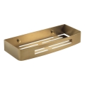 Gedy - Sieninė dušo lentyna SMART 30x12,8 cm matinė auksinė
