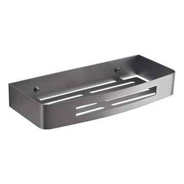 Gedy - Sieninė dušo lentyna SMART 30x12,8 cm metalinė pilka