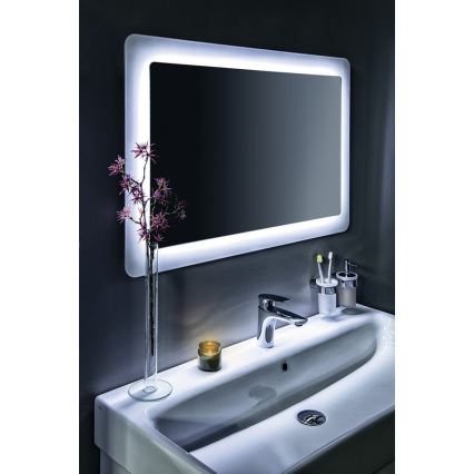 Gedy - Sieninis muilo dozatorius PIRENEI 110 mm pieniškas stiklas/blizgus chromas