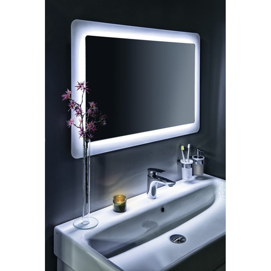 Gedy - Sieninis muilo dozatorius PIRENEI 110 mm pieniškas stiklas/blizgus chromas