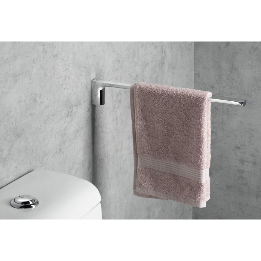 Gedy - Sieninis rankšluosčių kabykla PIRENEI 6,6x41 cm blizgus chromas