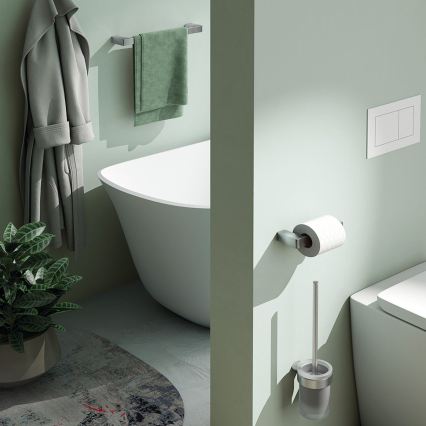 Gedy - Sieninis rankšluosčių kabykla PIRENEI 6,6x60 cm blizgus chromas