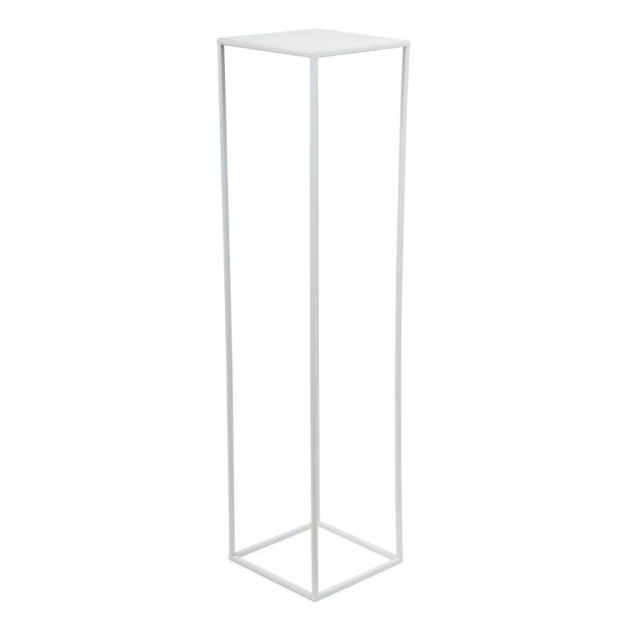 Gėlių stovas 100x24 cm baltas