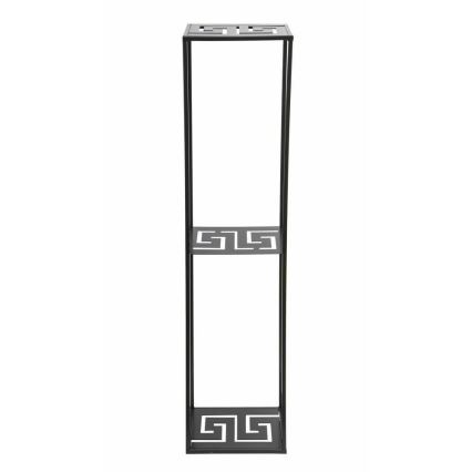 Gėlių stovas 100x24 cm juodas