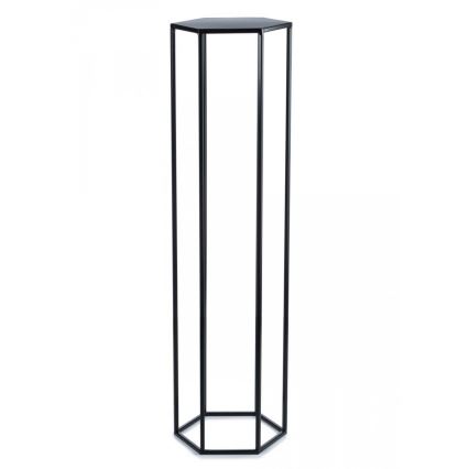 Gėlių stovas 100x24 cm juodas