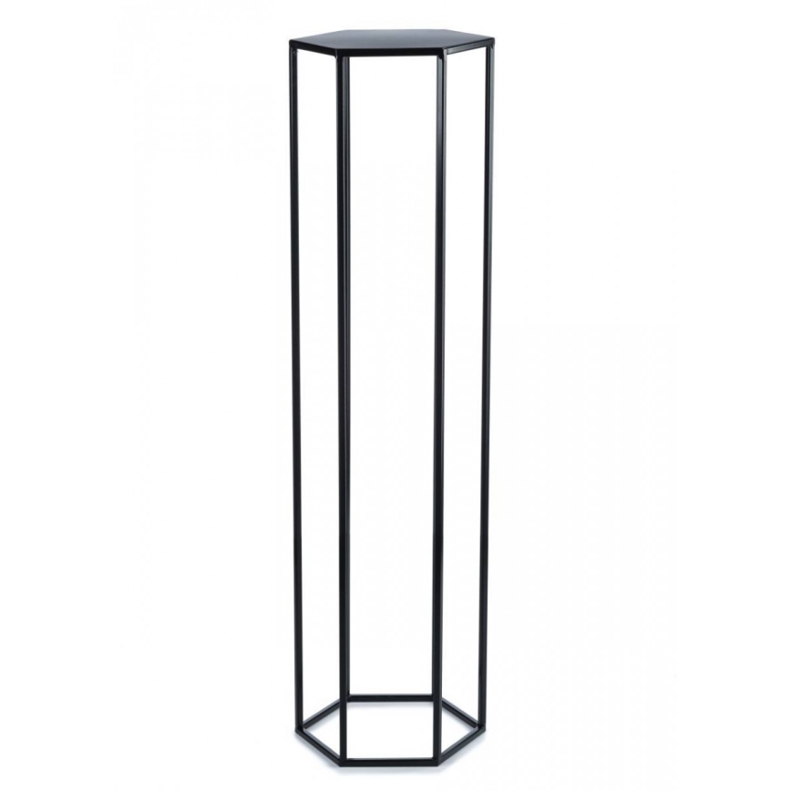 Gėlių stovas 100x24 cm juodas