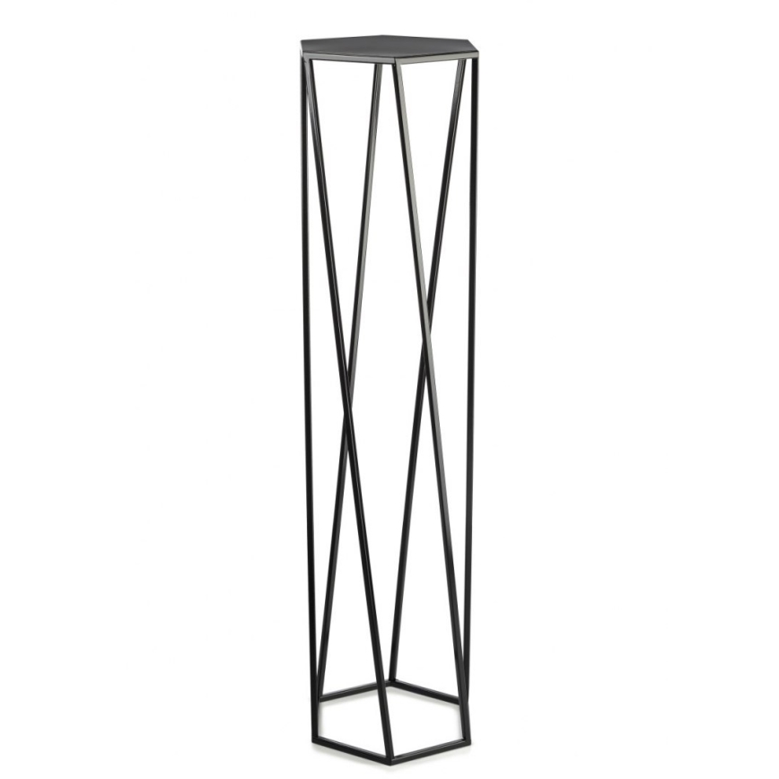 Gėlių stovas 100x24 cm juodas