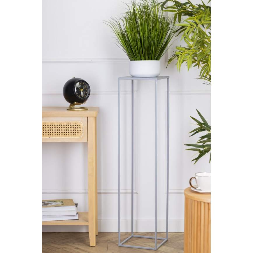 Gėlių stovas 100x24 cm pilka