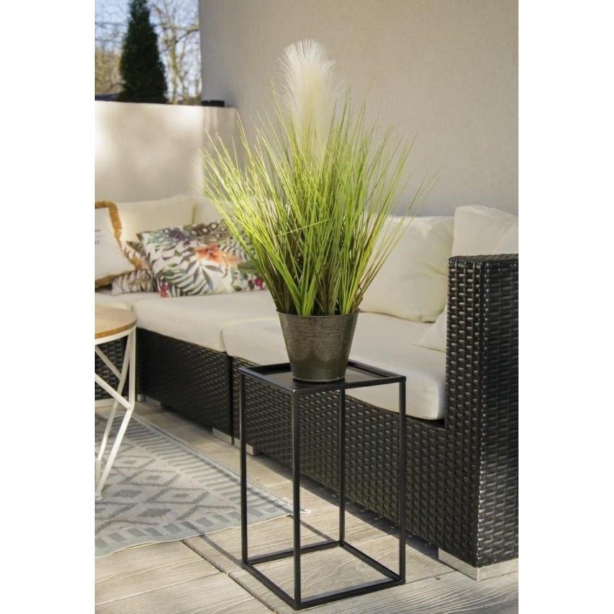 Gėlių stovas 40x24 cm juodas
