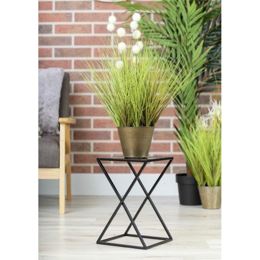 Gėlių stovas 40x24 juodas