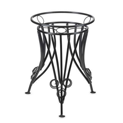 Gėlių stovas 47x43 cm juoda
