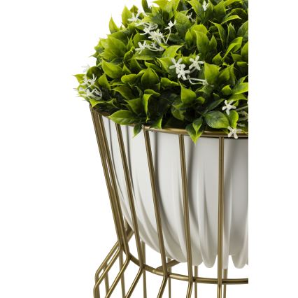 Gėlių stovas 50x26 cm auksas