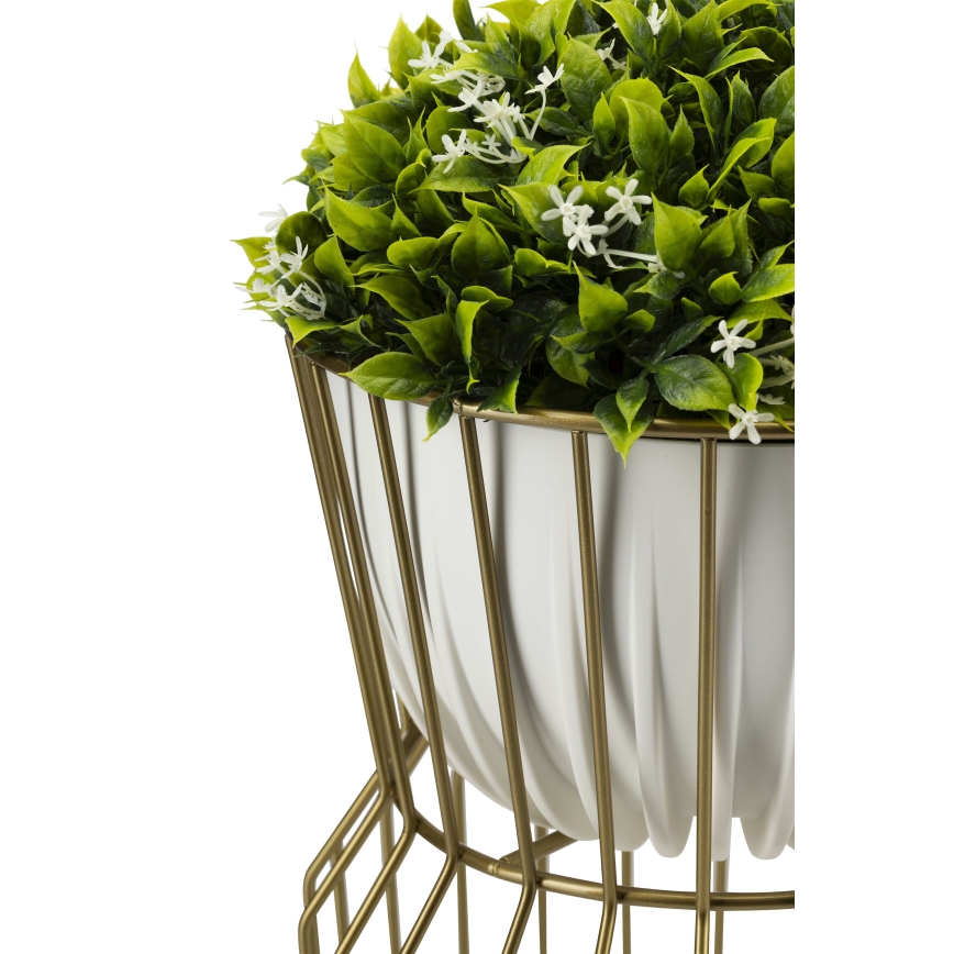 Gėlių stovas 50x26 cm auksas