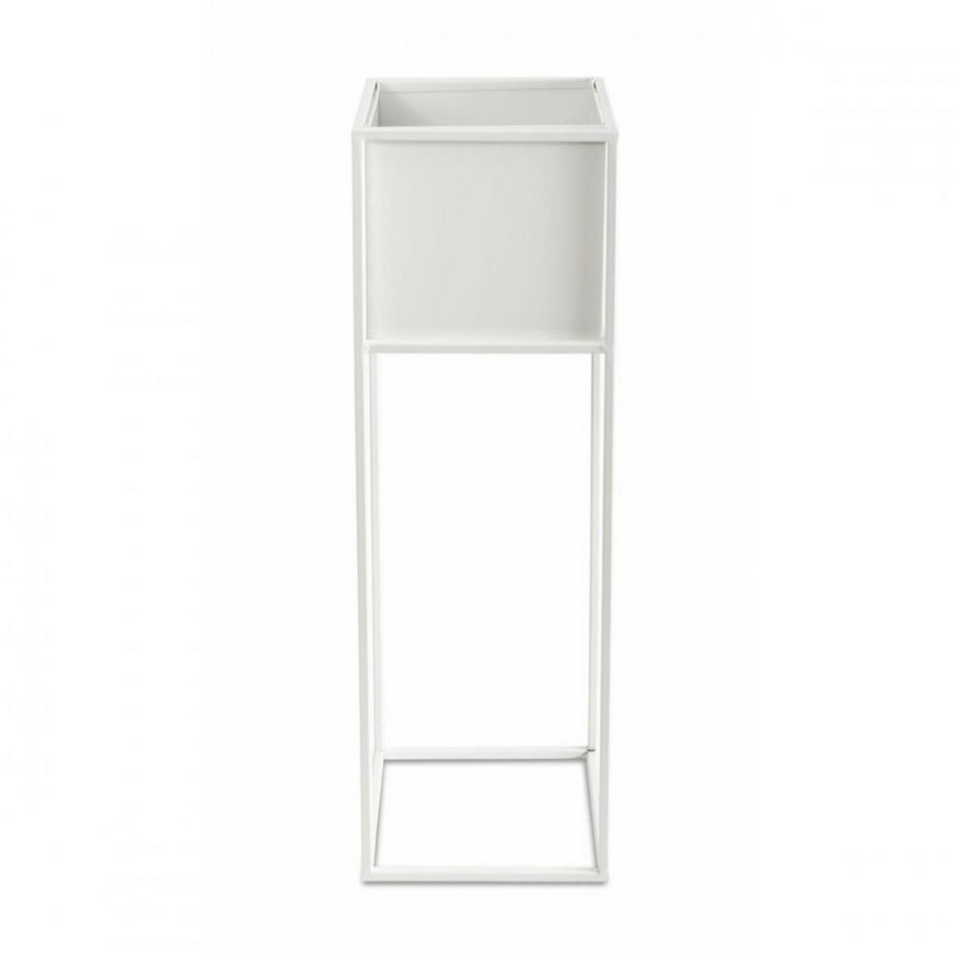 Gėlių stovas 70x24 cm baltas