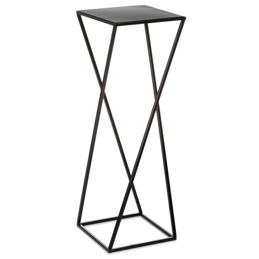 Gėlių stovas 70x24 cm juodas