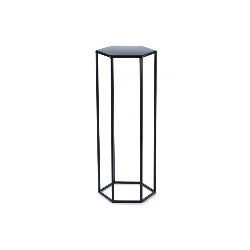 Gėlių stovas 70x24 cm juodas