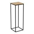 Gėlių stovas 70x24 cm juodas