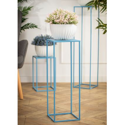 Gėlių stovas 70x24 cm mėlyna