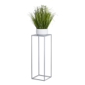 Gėlių stovas 70x24 cm pilka