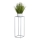 Gėlių stovas 70x24 cm pilka