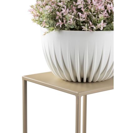 Gėlių stovas 70x24 cm smėlio spalva